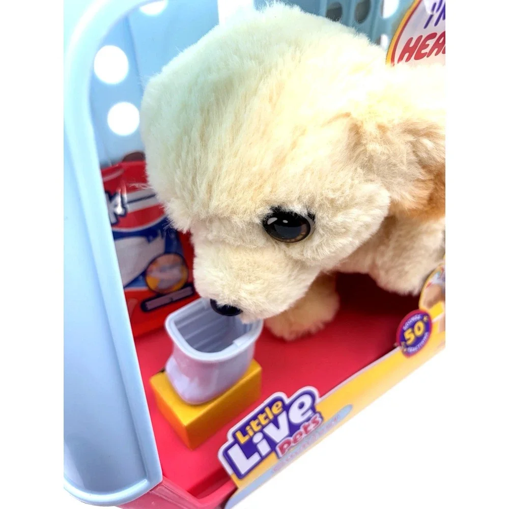 Little Live Pets Ouchies Cooper The Retriever Puppy, 50+ Sounds